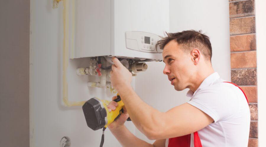 Local water heater installation in Keyes, OK